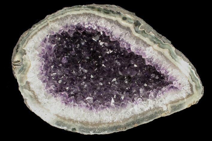 Purple Amethyst Geode - Uruguay #87495